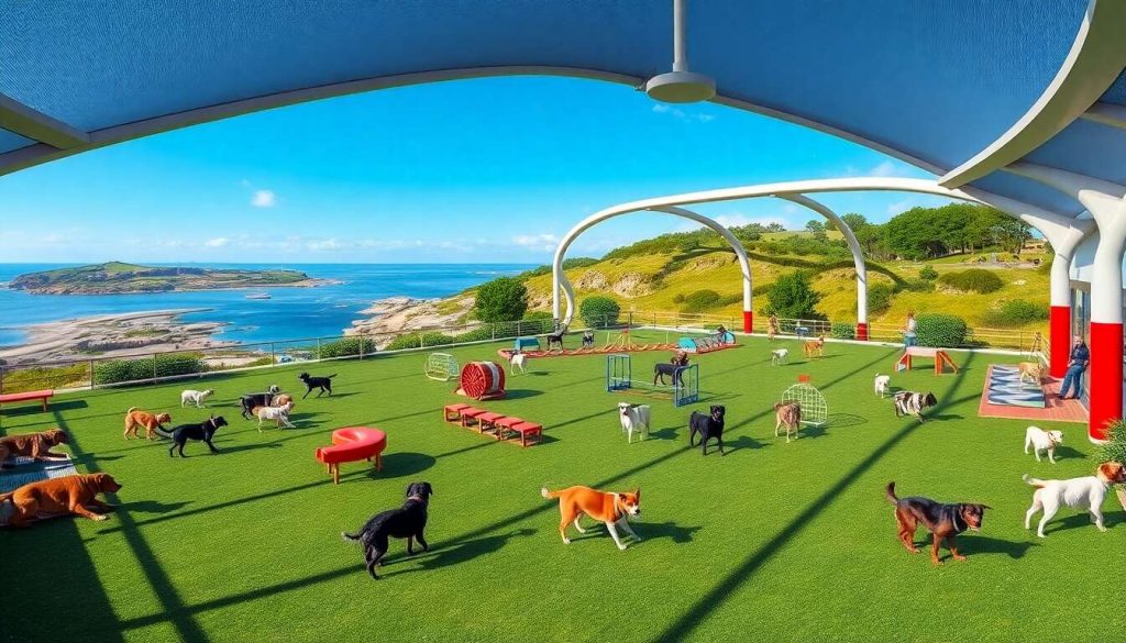 La Bretagne innove : une arena sportive dédiée aux chiens ouverte en 2025