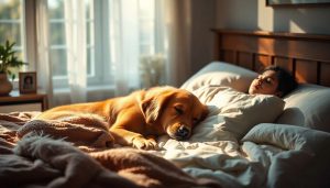 Votre chien dort-il avec vous ? Les avantages et les risques à connaître