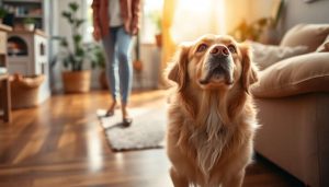 Pourquoi votre chien vous suit partout dans la maison ?