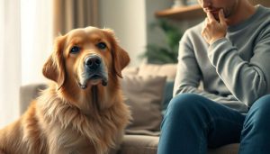 Pourquoi certains chiens ressentent le stress de leur maître mieux qu’un psy