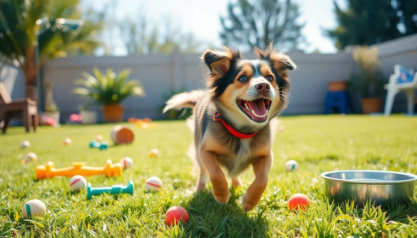 Routine matinale pour un chien en pleine forme Routine matinale pour un chien en pleine forme
